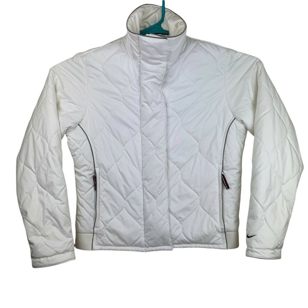 Nike Sportswear Synthetic Fill Puffer Jacket Women's Small S White RN 56323
